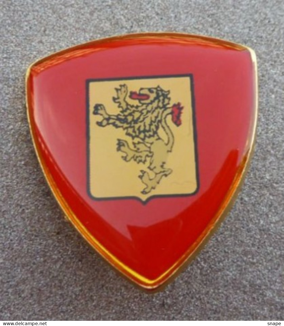 DISTINTIVO Vetrificato A Spilla Brigata Mecc. Brescia - Esercito Italiano - Italian Army Pinned Badge - Used (286) - Armée De Terre