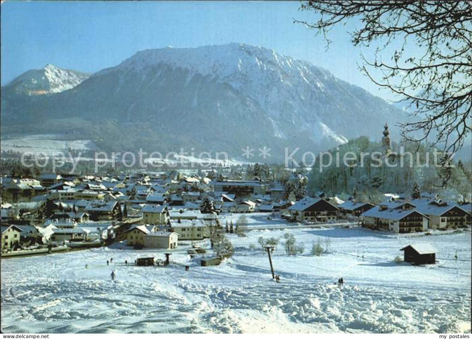 72534498 Ruhpolding Teilansicht Mit Rauschberg Ruhpolding - Ruhpolding