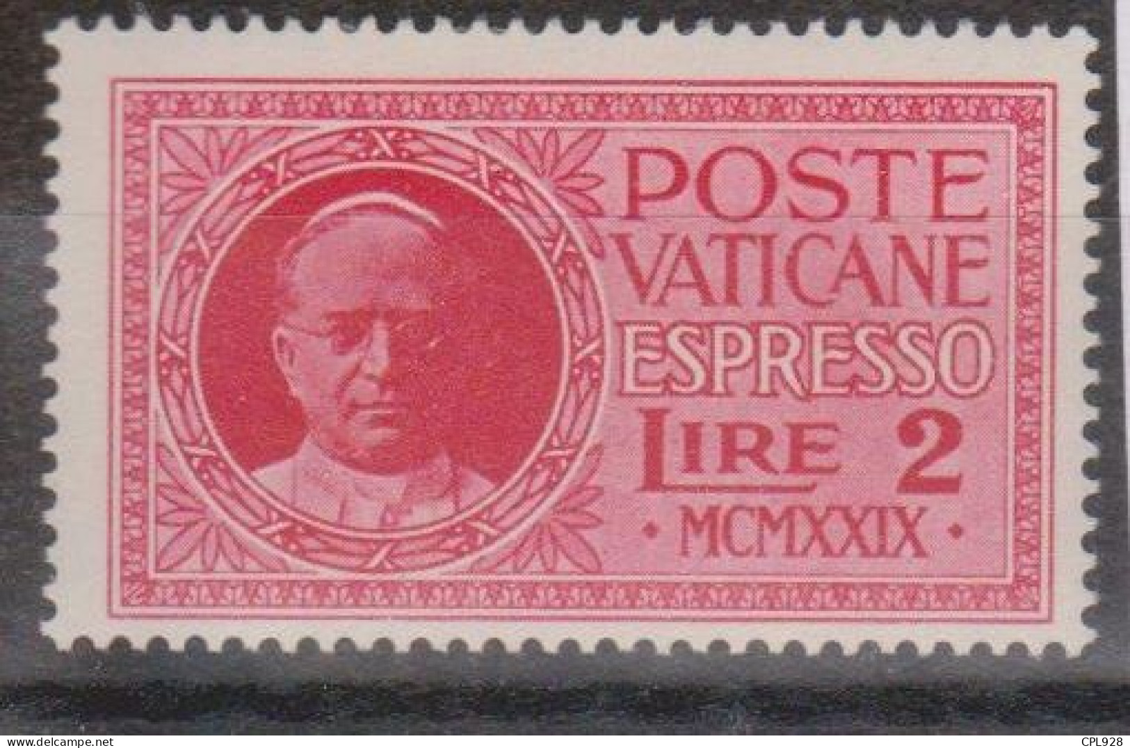 Vatican Expres N°1 Avec Charnière - Priority Mail