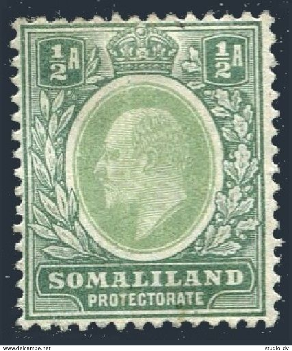 Somaliland 27, Mint No Gum. Definitive 1904. King  Edward VII. - Malí (1959-...)