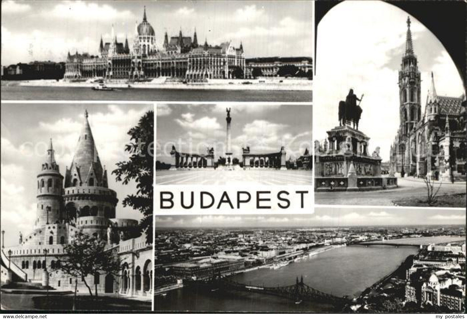 72534419 Budapest Stadtansichten Bruecken Kirche Denkmal  Budapest - Hongrie