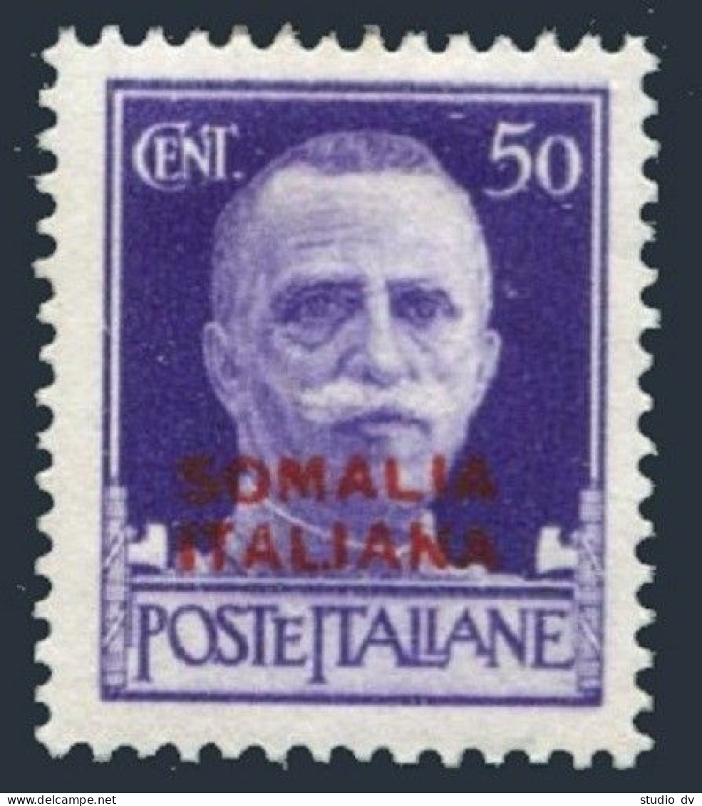 Somalia 137,hinged. Michel 169. King Victor Emmanuel II Overprinted, 1931. - Mali (1959-...)