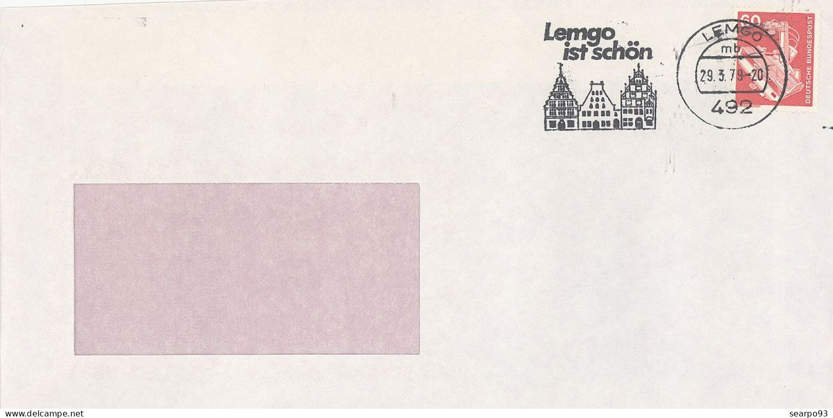 GERMANY. POSTMARK. LEMGO 1979 - Autres & Non Classés