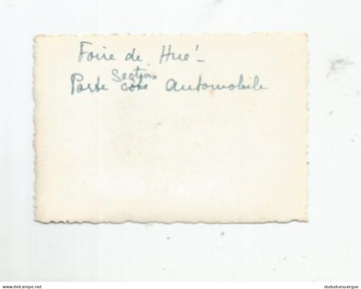 VIETNAM , INDOCHINE , FOIRE DE HUE DANS LES ANNEES 1930 : PORTE DE LA SECTION AUTOMOBILE - Asie