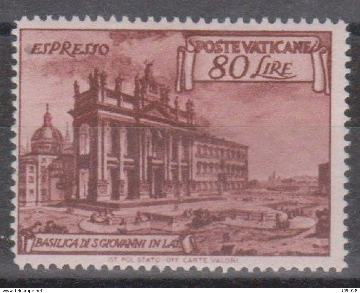 Vatican Expres N°12 Avec Charnière - Priority Mail
