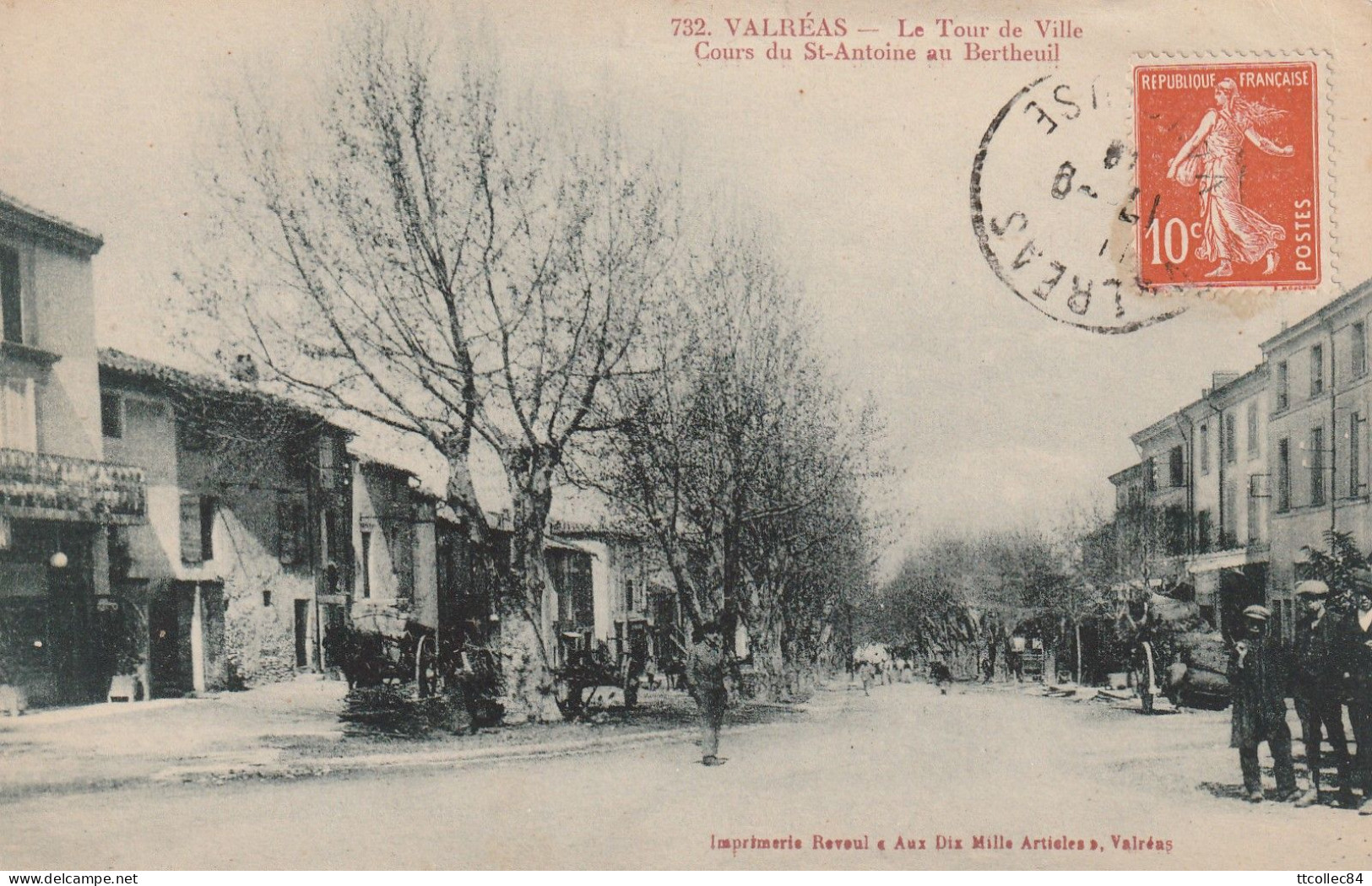 CPA-84-VALREAS-Le Tour De Ville-Cours Du St Antoine Au Bertheuil - Valreas