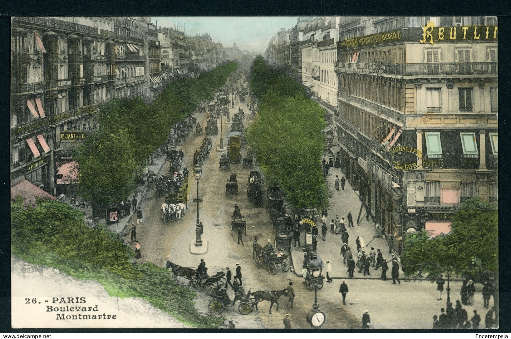 Carte Postale - France - Paris - Boulevard Montmartre (CP24774) - Squares