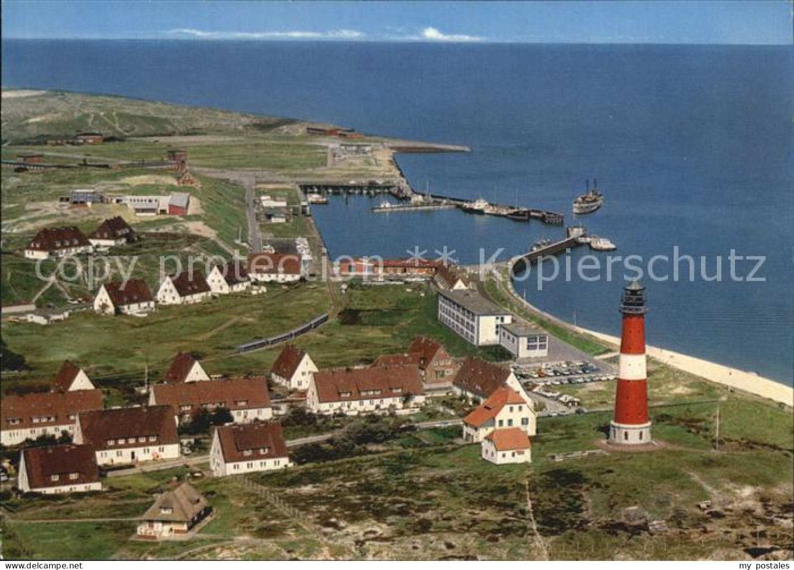 72534061 Hoernum Sylt Leuchtturm Hafen Nordseebad Fliegeraufnahme Hoernum - Otros & Sin Clasificación