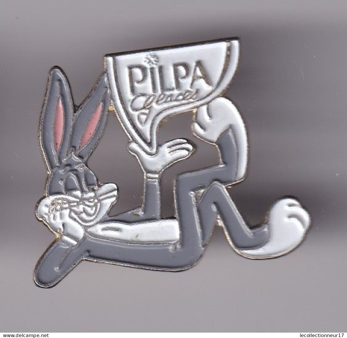 Pin's Glaces Pilpa Lapin Buggs Bunny Réf 8546 - Lebensmittel