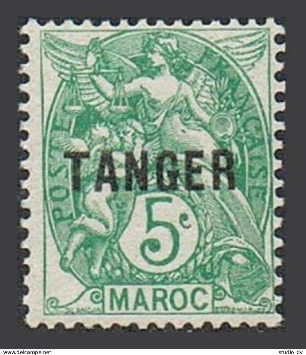 Fr Morocco 75,MNH.Michel 4. Tanger,1918.Liberty,Equality,Fraternity. - Morocco (1956-...)