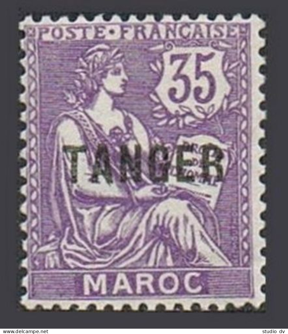 Fr Morocco 83,MNH.Michel 9. Tanger,1918.Rights Of Man. - Marokko (1956-...)