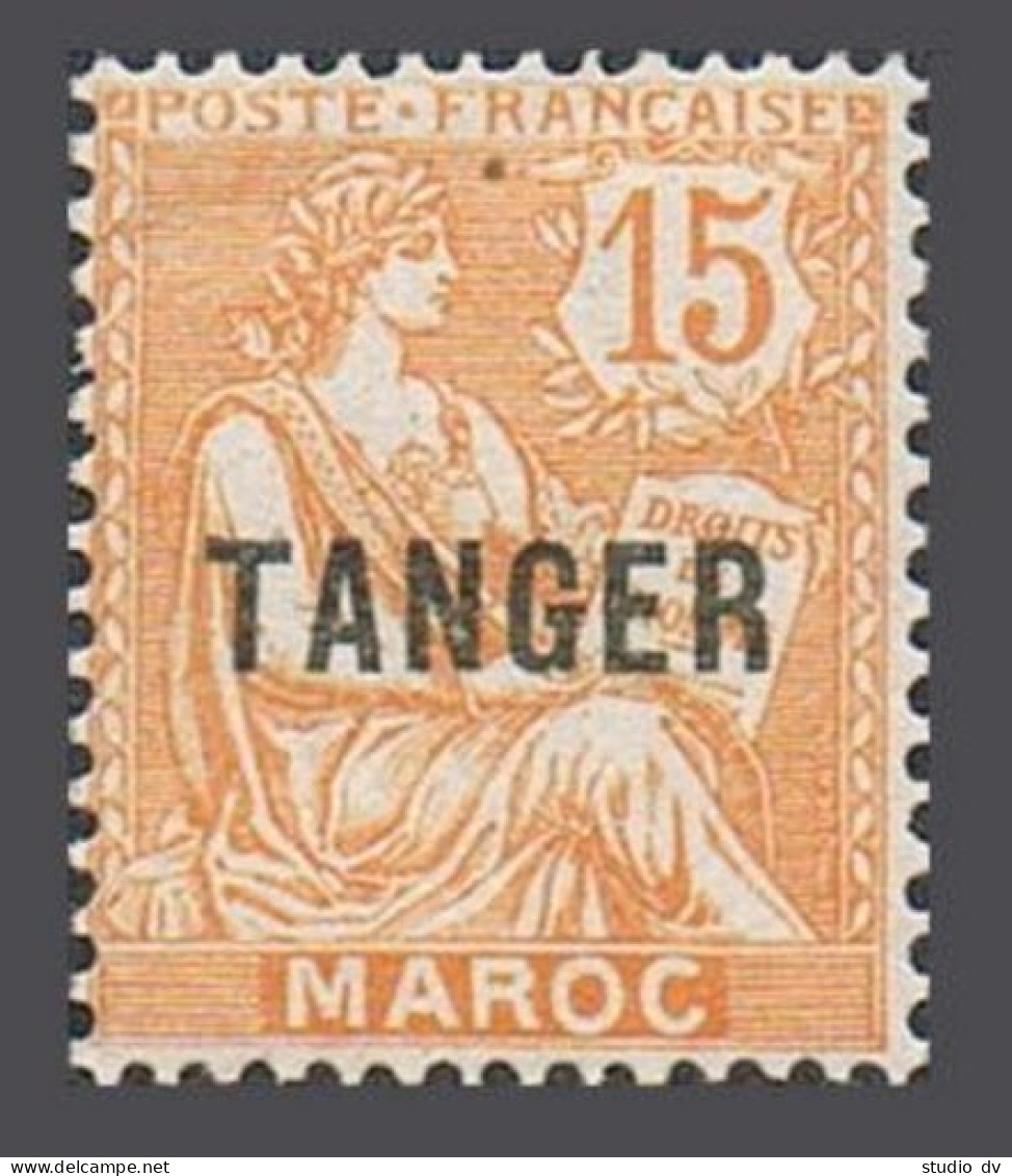Fr Morocco 78,lightly Hinged.Michel 6. Tanger,1918.Rights Of Man. - Morocco (1956-...)