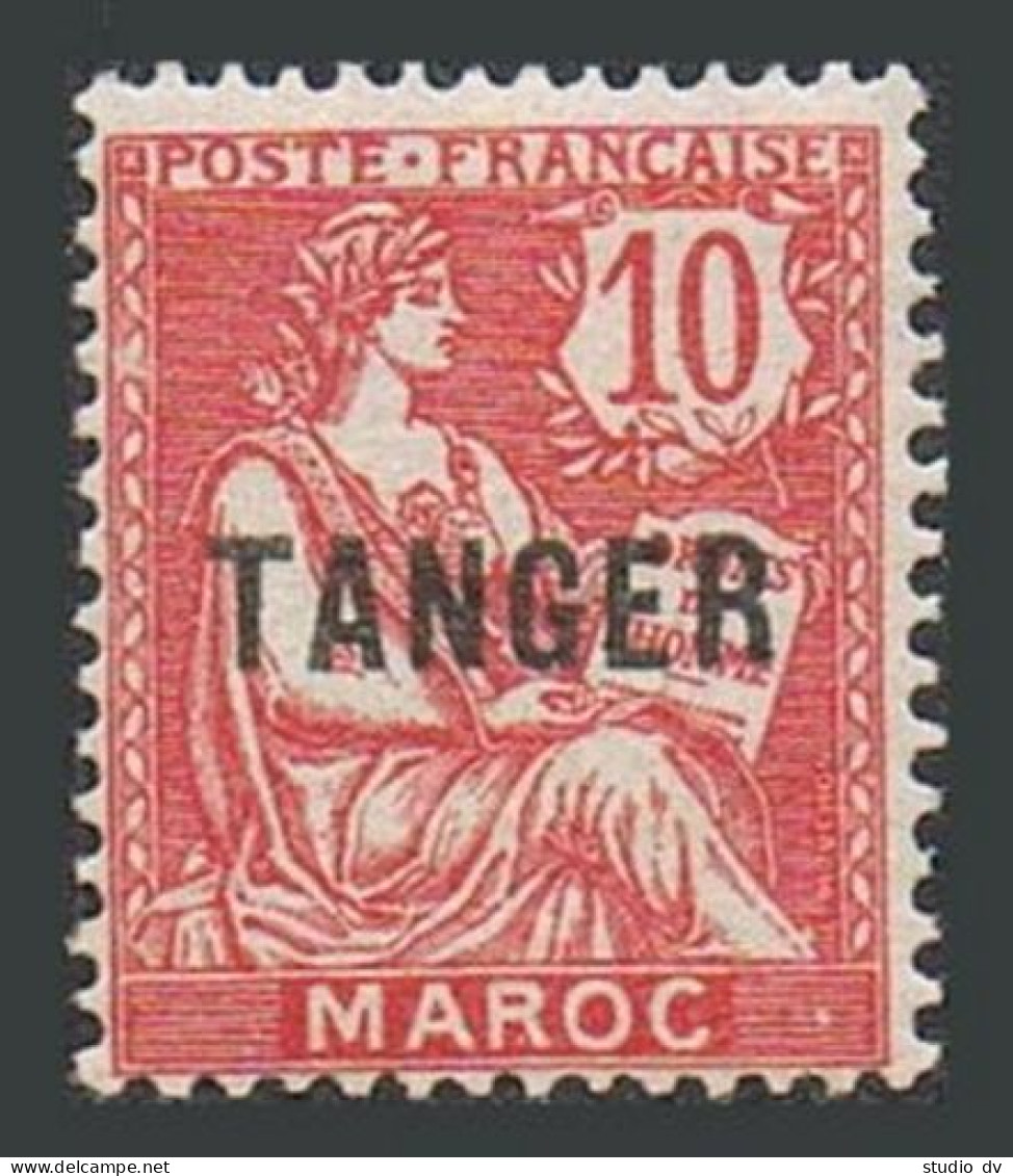Fr Morocco 77,lightly Hinged.Michel 5. Tanger,1918.Rights Of Man. - Maroc (1956-...)