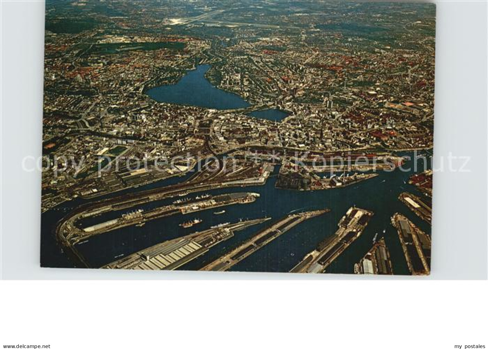72533978 Hamburg Stadt Und Hafen Fliegeraufnahme Hamburg - Other & Unclassified