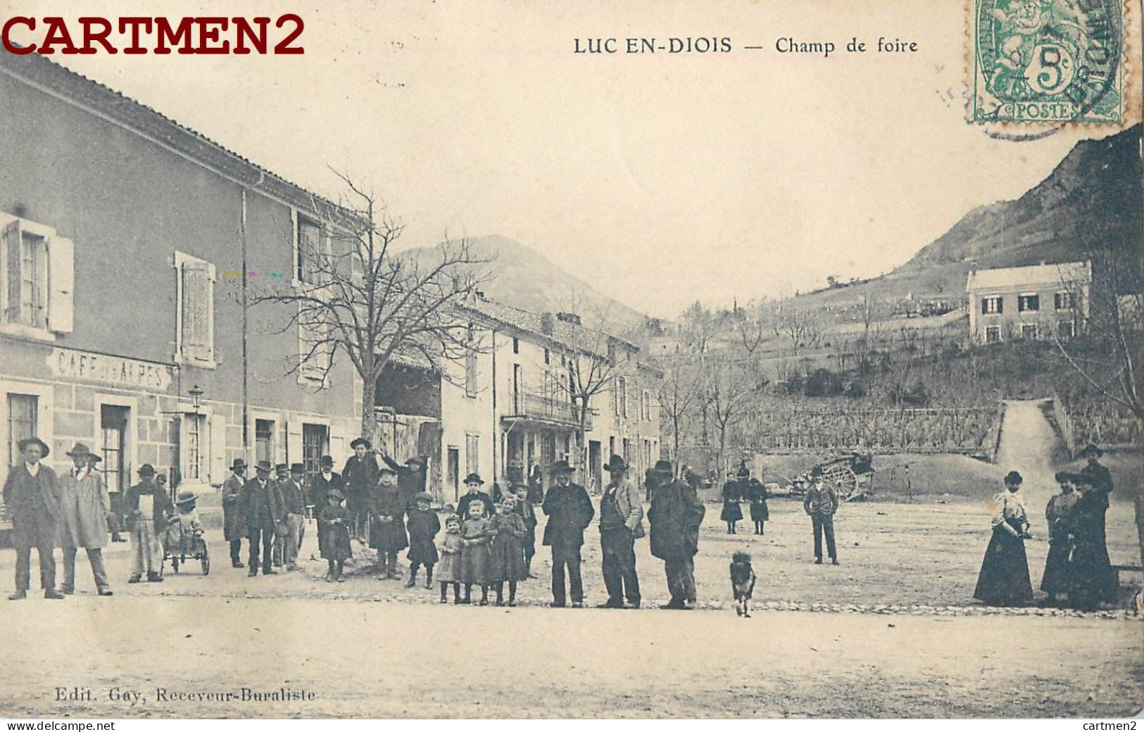 LUC-EN-DIOIS CHAMP DE FOIRE ANIME 26 DROME - Luc-en-Diois