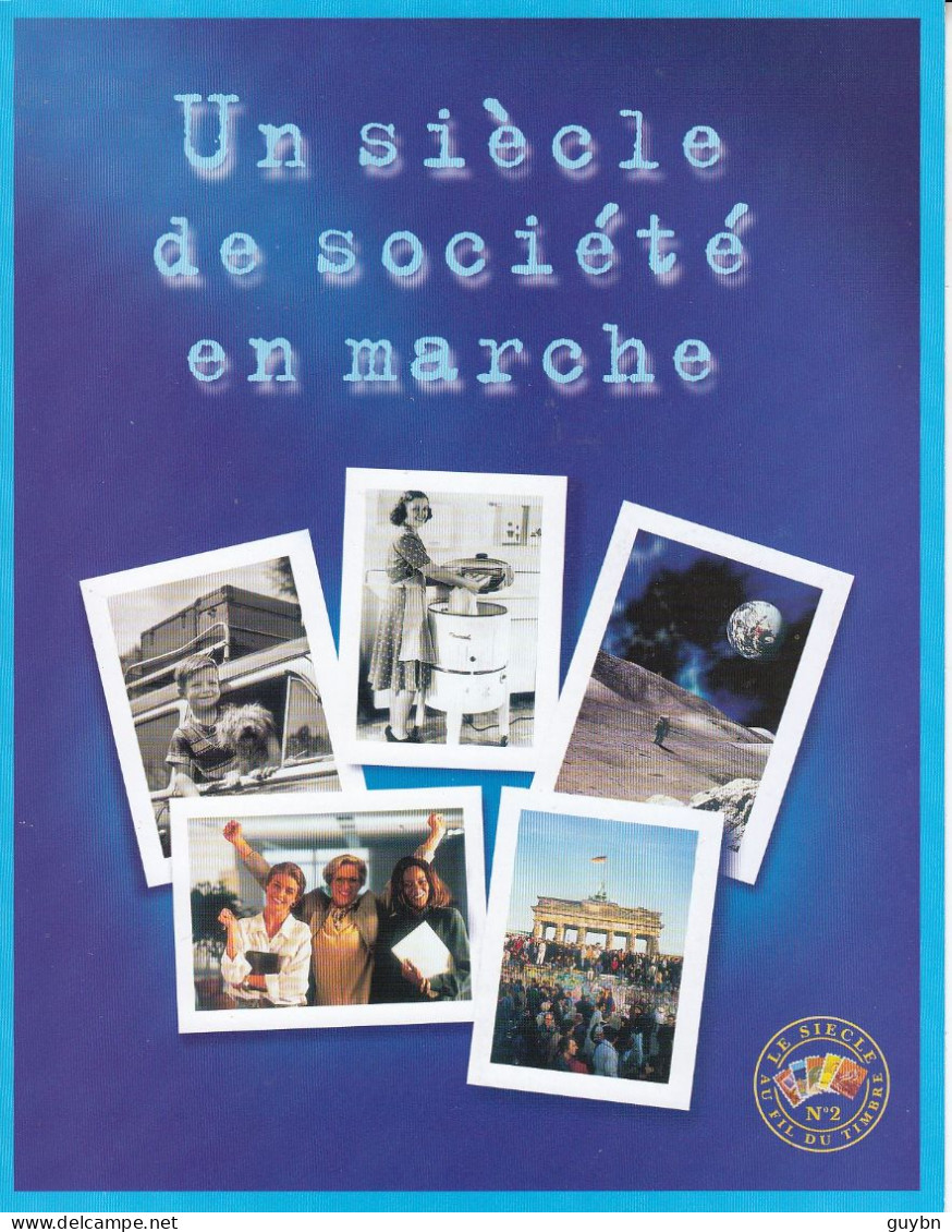 France Année 2000 Bloc Feuillet  BF 32 Sans Charnière Le Siècle Au Fil Du Timbre - N° 2 Siècle Société En Marche - Mint/Hinged
