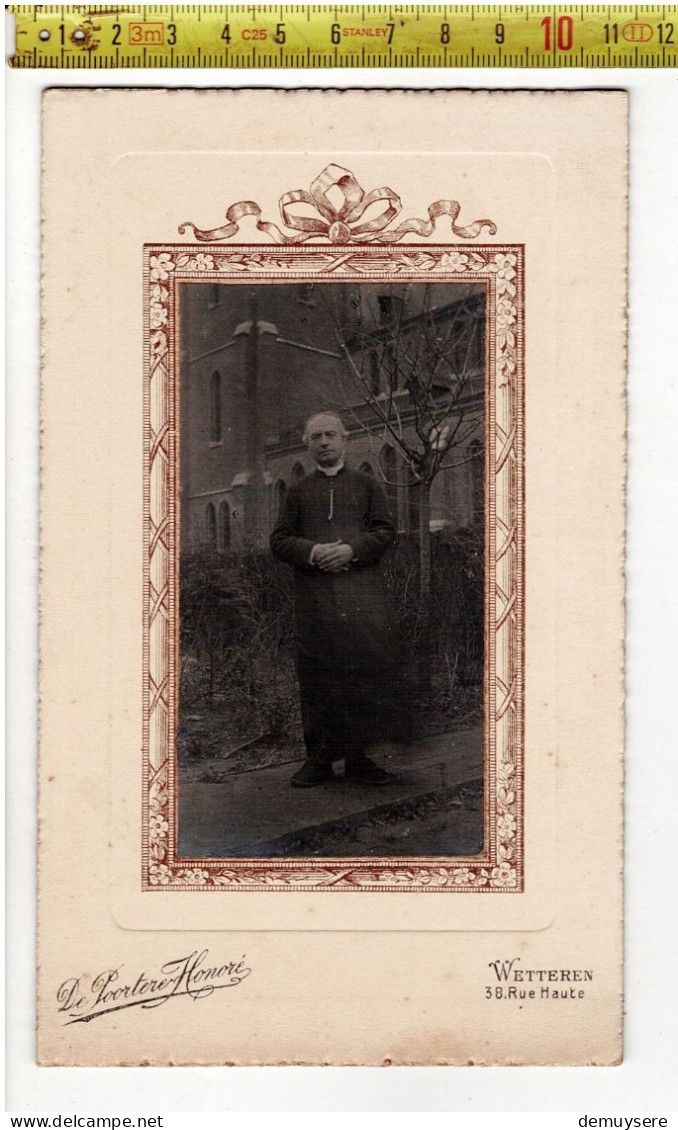 SOLDE 3289 - PASTEUR - PASTOR - PRIESTER -PRÊTRE - PHOTO DE POORTERE HONORE WETTEREN - Old (before 1900)
