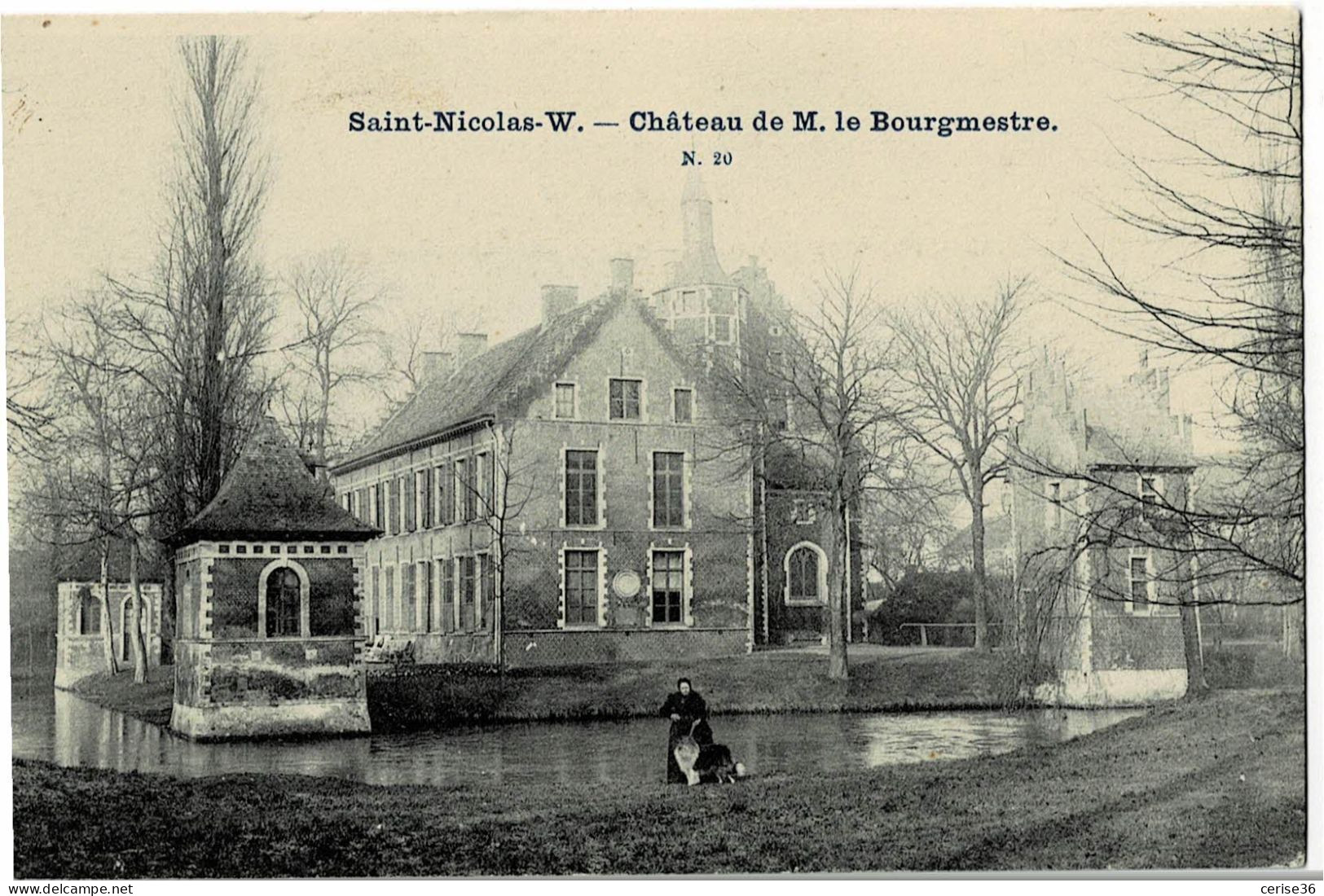 Saint-Nicolas Waes Château De M.Le Bourgmestre - Sint-Niklaas