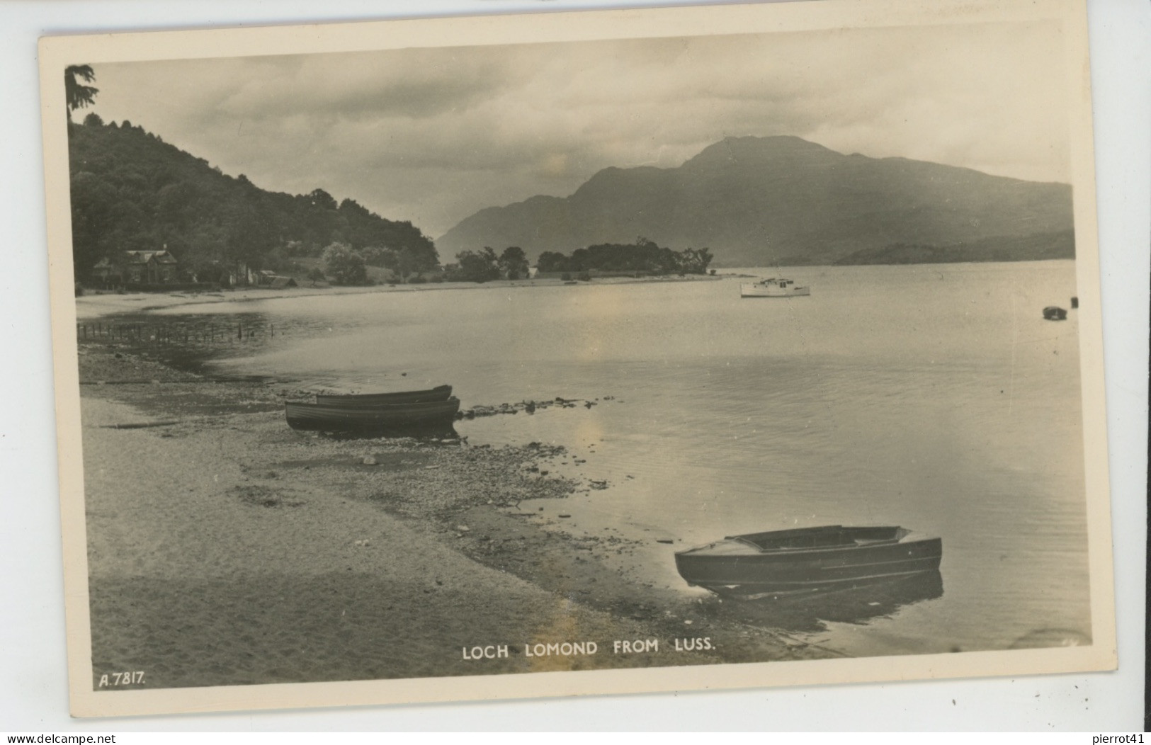 ROYAUME UNI - SCOTLAND - DUNBARTONSHIRE - LOCH LOMOND From LUSS - Dunbartonshire