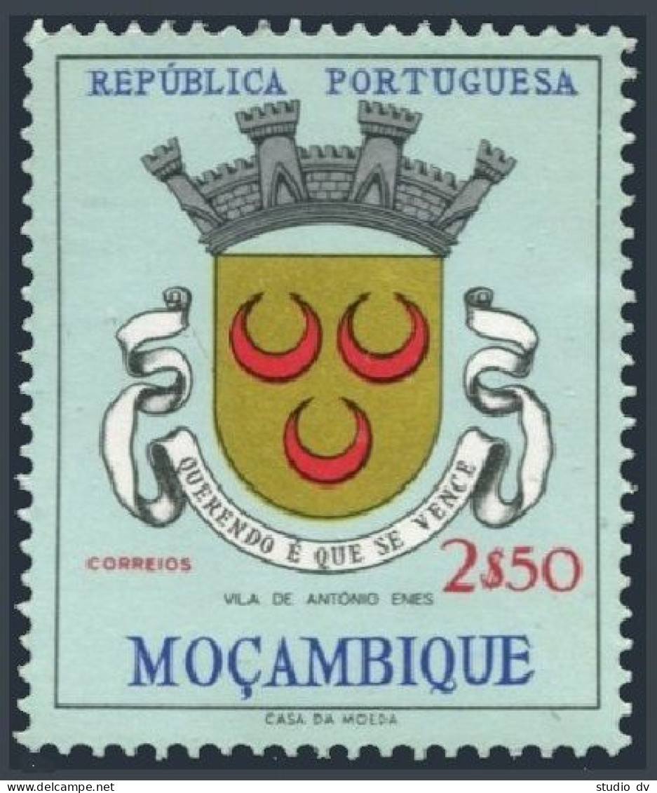 Mozambique 415, MNH. Michel 468. Arms Of Villa Antonio Enes, 1961. - Mozambique