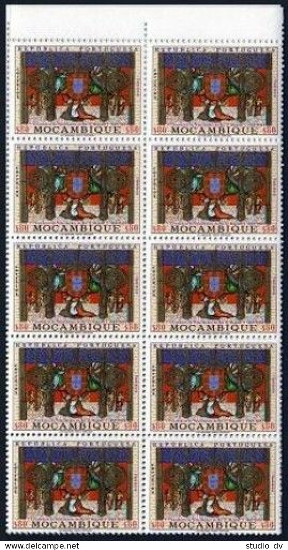 Mozambique 492 Block/10,MNH.Michel 551. King Manuel I-500,1969.  - Mozambico