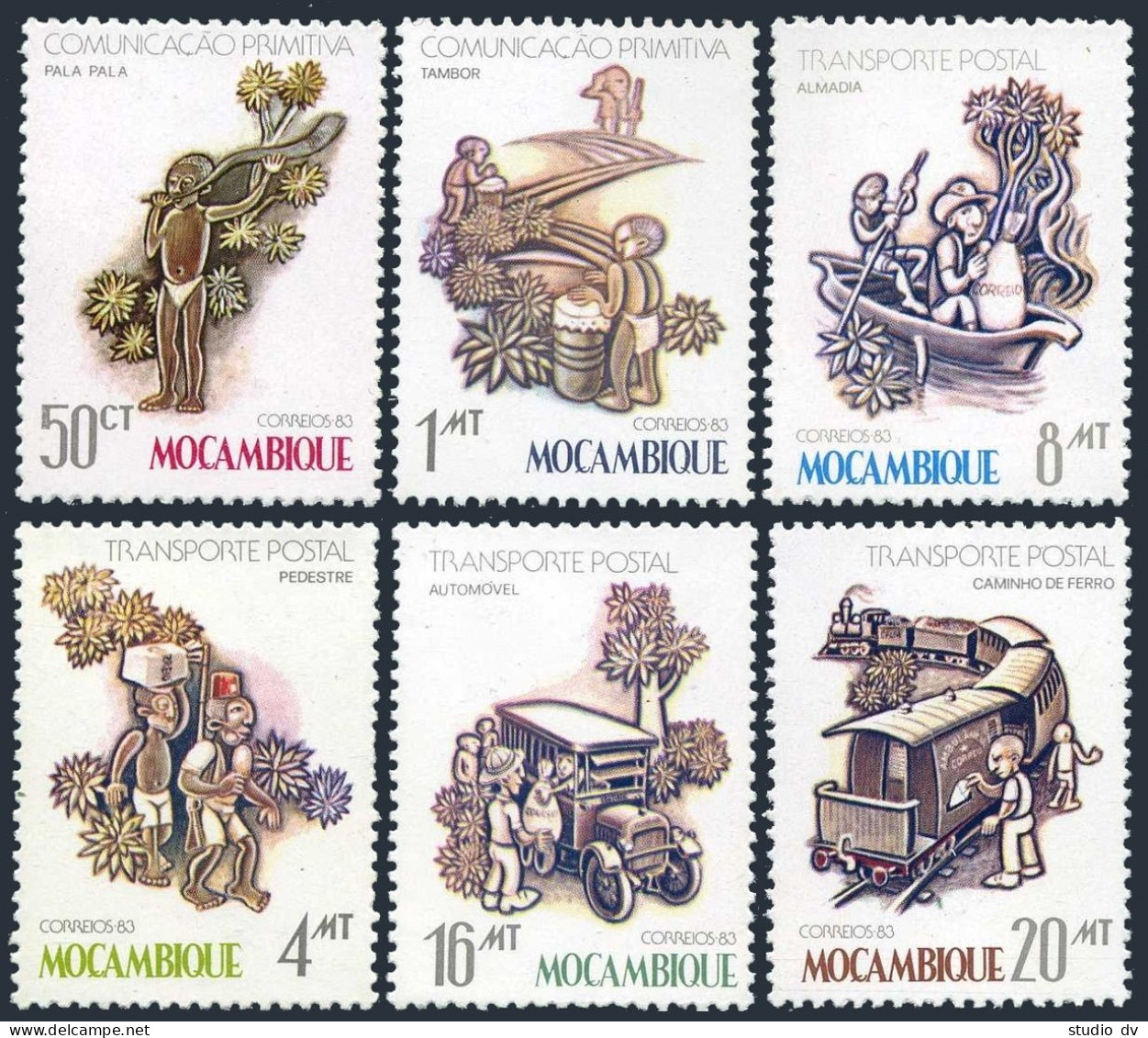 Mozambique 886-891,MNH.Michel 961-966. World Communications Year WCY-1983. - Mozambique