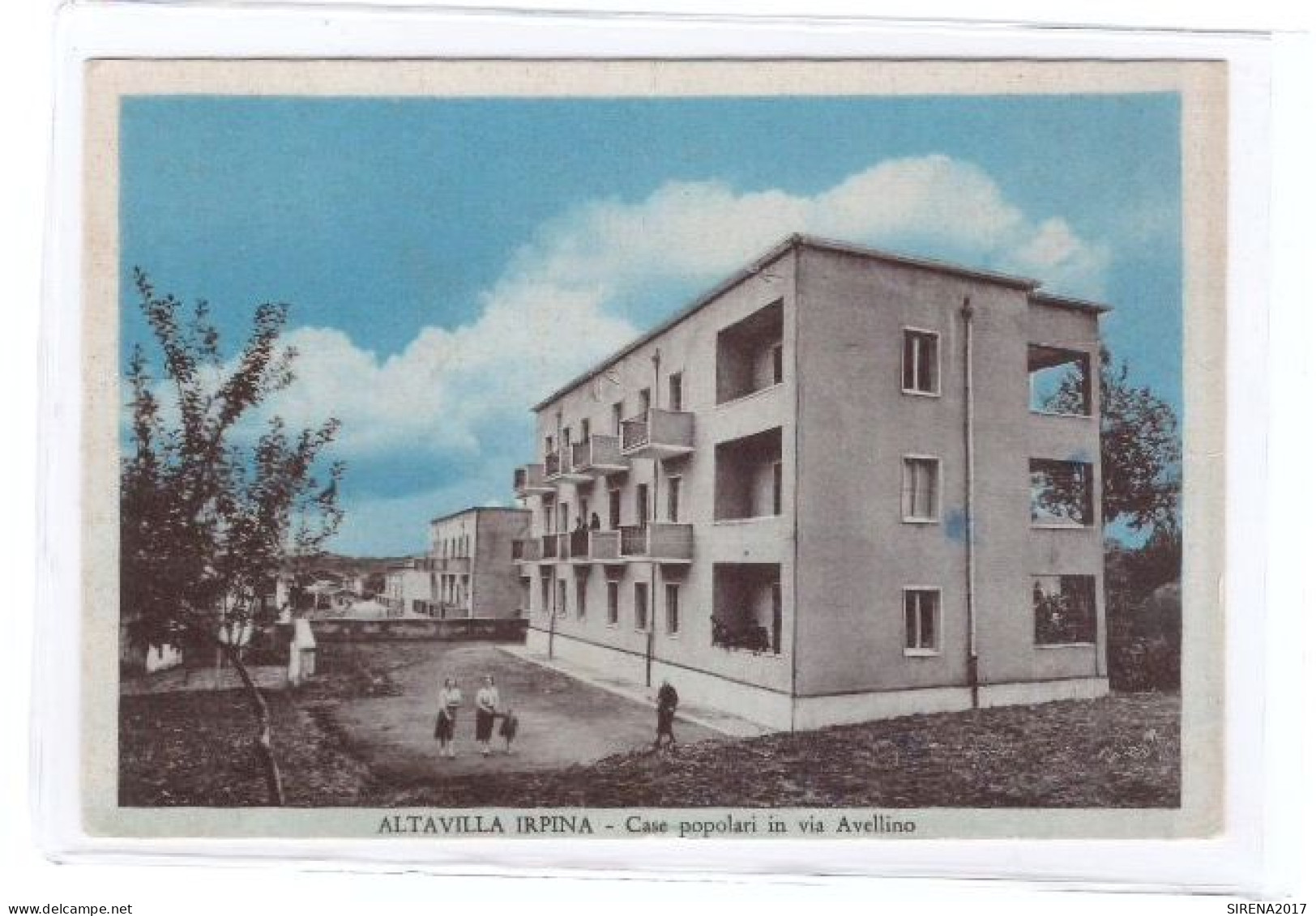 ALTAVILLA IRPINA - CASE POPOLARI IN VIA AVELLINO - AVELLINO  - VIAGGIATA - Avellino