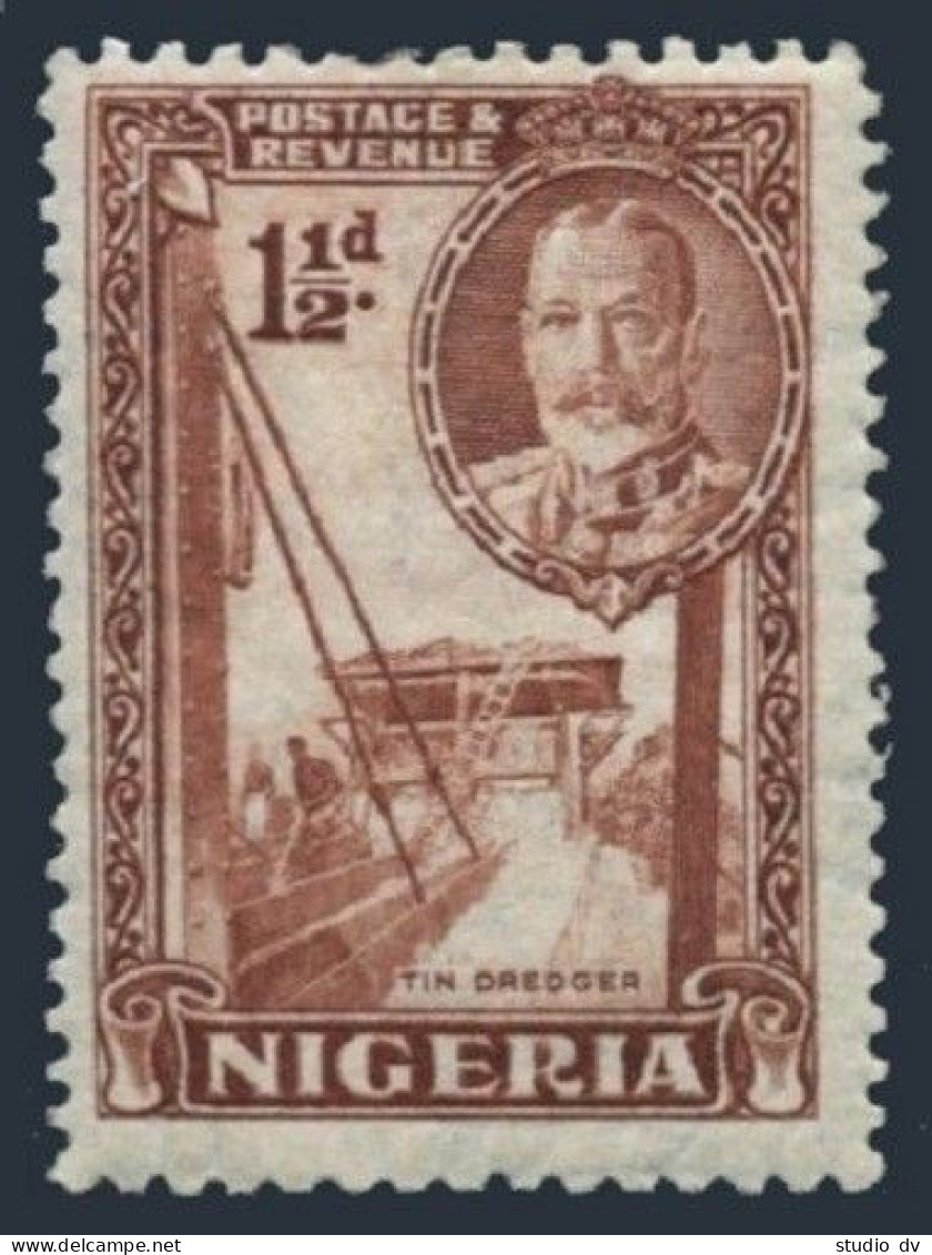 Nigeria 40, Hinged. Mi . King George V. Dredging For Tin, 1936. - Nigeria (1961-...)