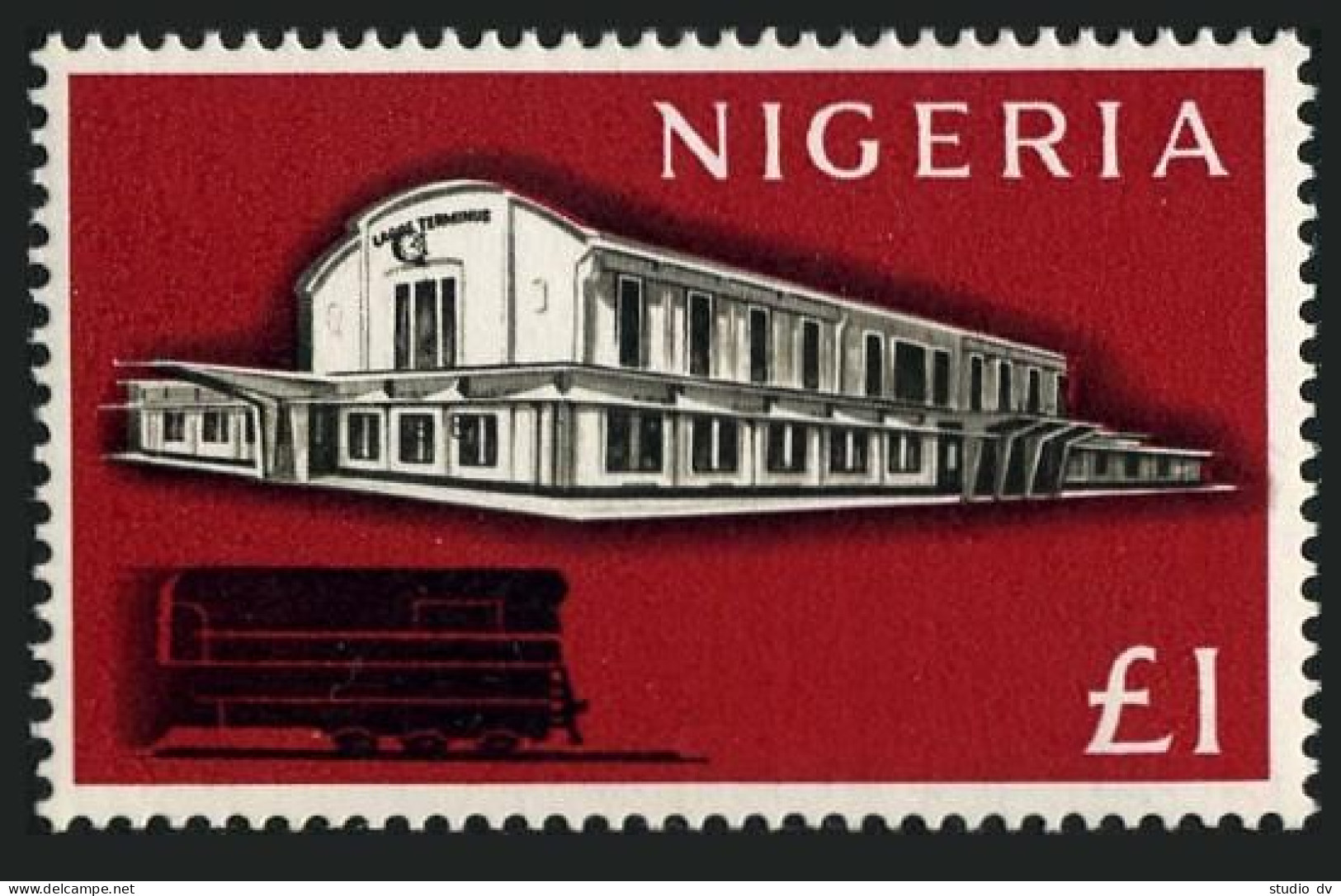 Nigeria 113,MNH.Michel 104. Lagos Terminal,1961. - Nigeria (1961-...)