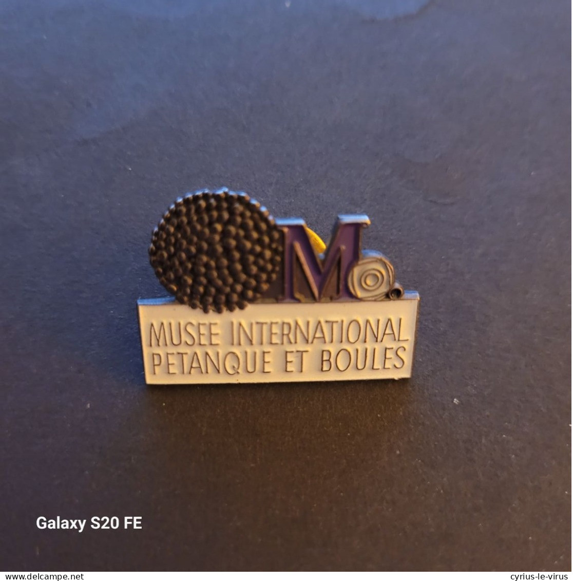 Pin's  ** Musée International Pétanque Et Boules - Bocce