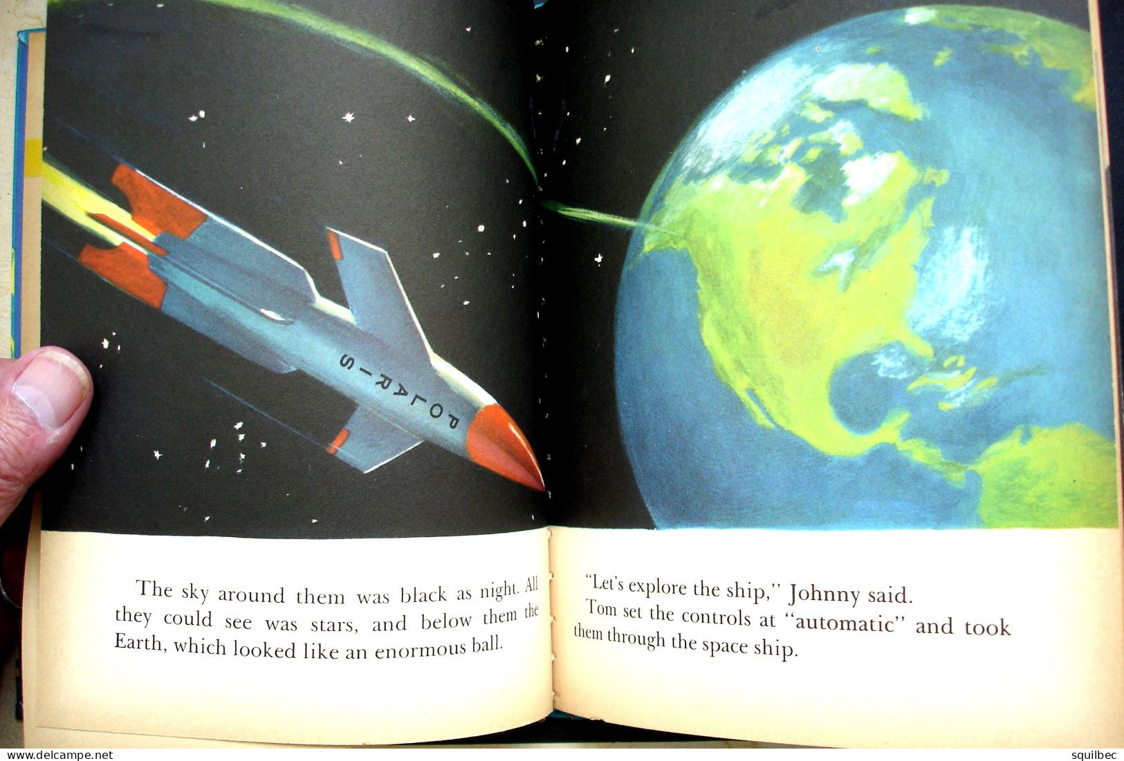 Tom Corbett: A Trip To The Moon Marcia Martin Edité par Wonder Books, New York, 1953 - science fiction - livre d'enfant
