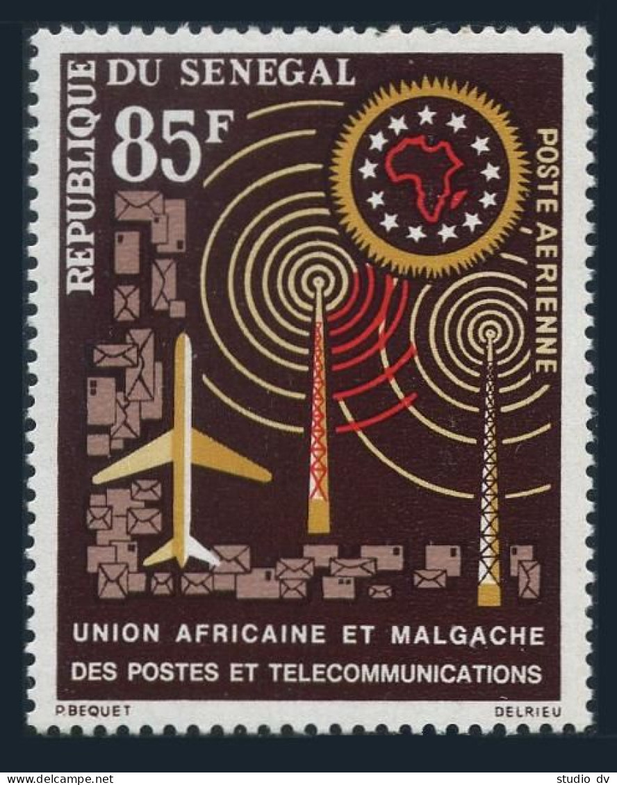 Senegal C32,MNH.Michel 273. African Postal Union, 1963. - Senegal (1960-...)
