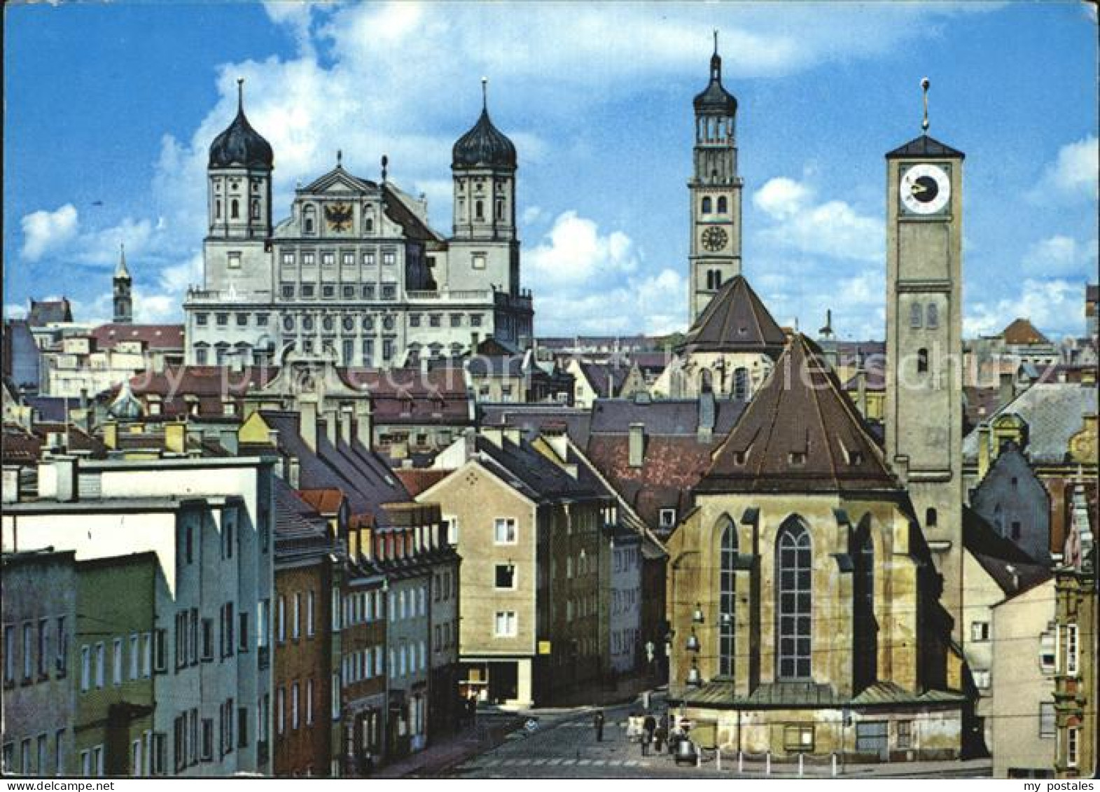 72533545 Augsburg Jakobskirche Rathaus Perlachturm Augsburg - Augsburg