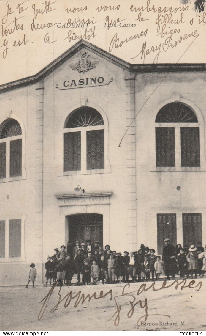 CPA-84-CADENET-Eden Casino-Gros Plan - Cadenet
