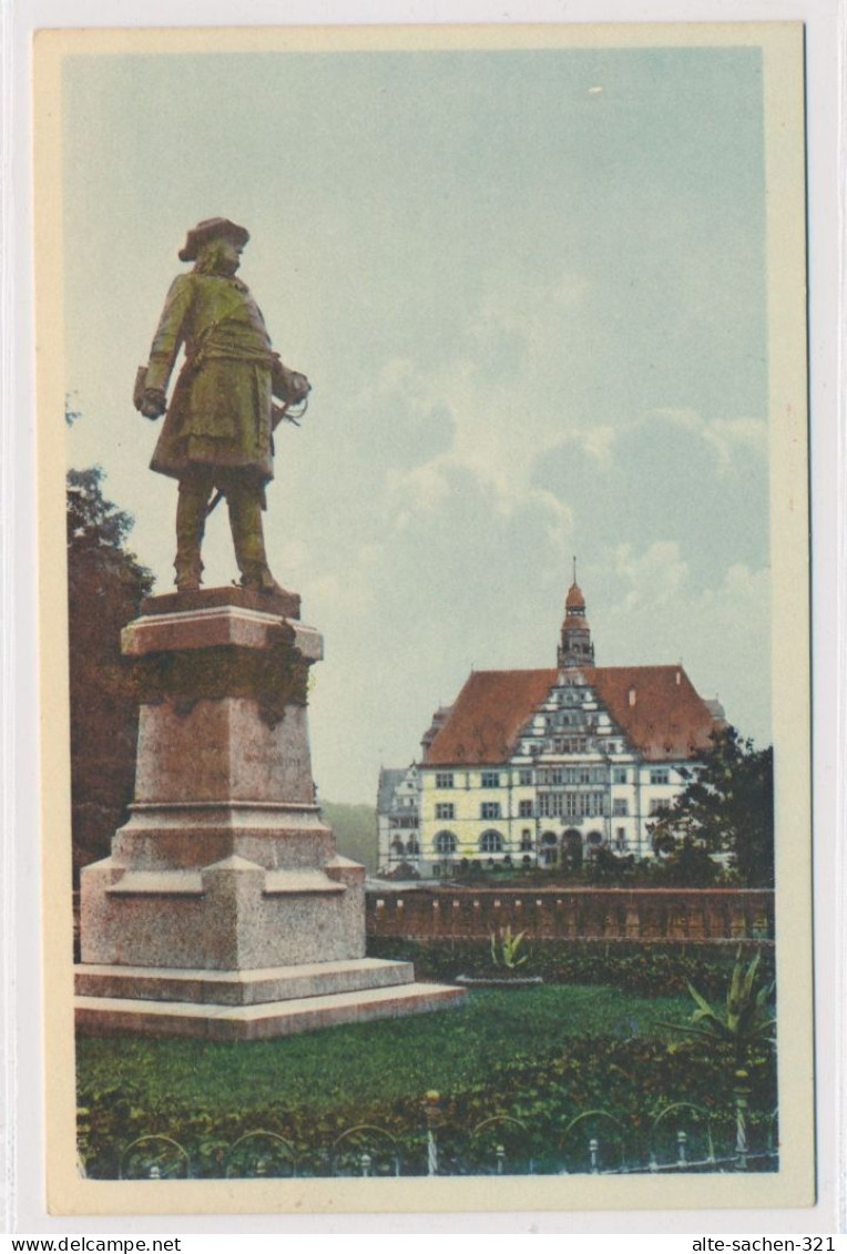 AK Um 1920 Denkmal Großer Kurfürst Und Regierung Minden - Minden