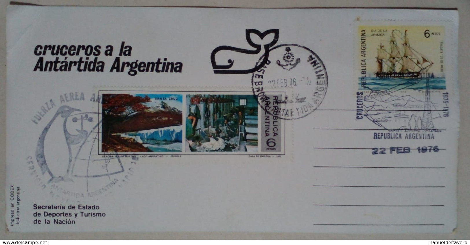 Carte Postale - Croisières Vers L'Antarctique Argentin. - Argentina