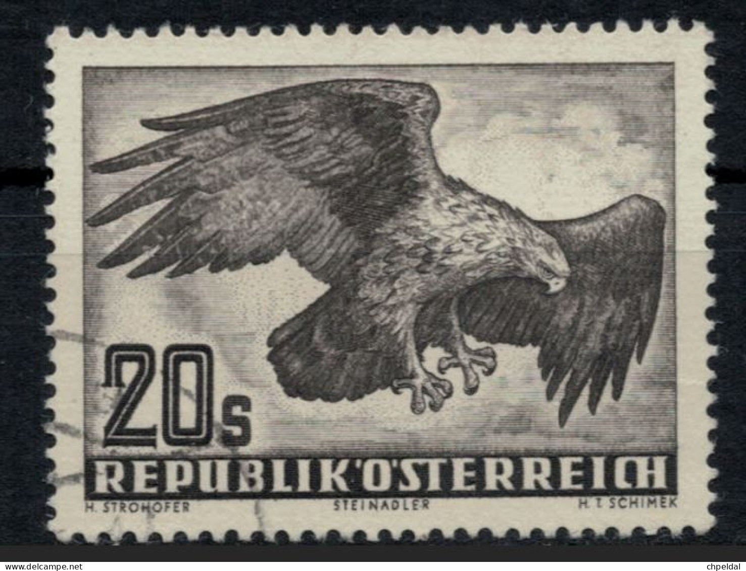 Autriche Y&T PA 60 Oblitéré 1er Choix - Österreich Mi 968 - Gebraucht