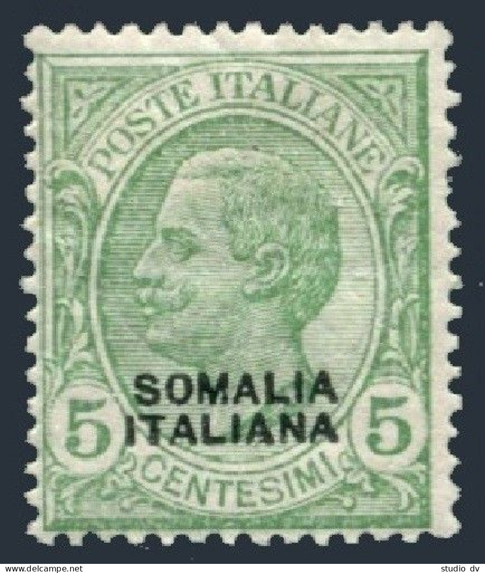 Somalia 84, Hinged. Michel 94. King Victor Emmanuel II Overprinted, 1926. - Somalia (1960-...)