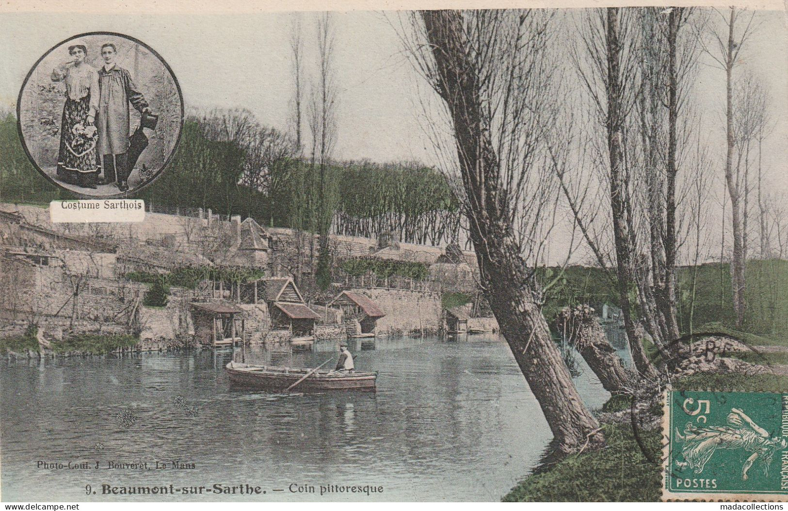 Beaumont Sur Sarthe  (72 - Sarthe) Coin Pittoresque - Beaumont Sur Sarthe