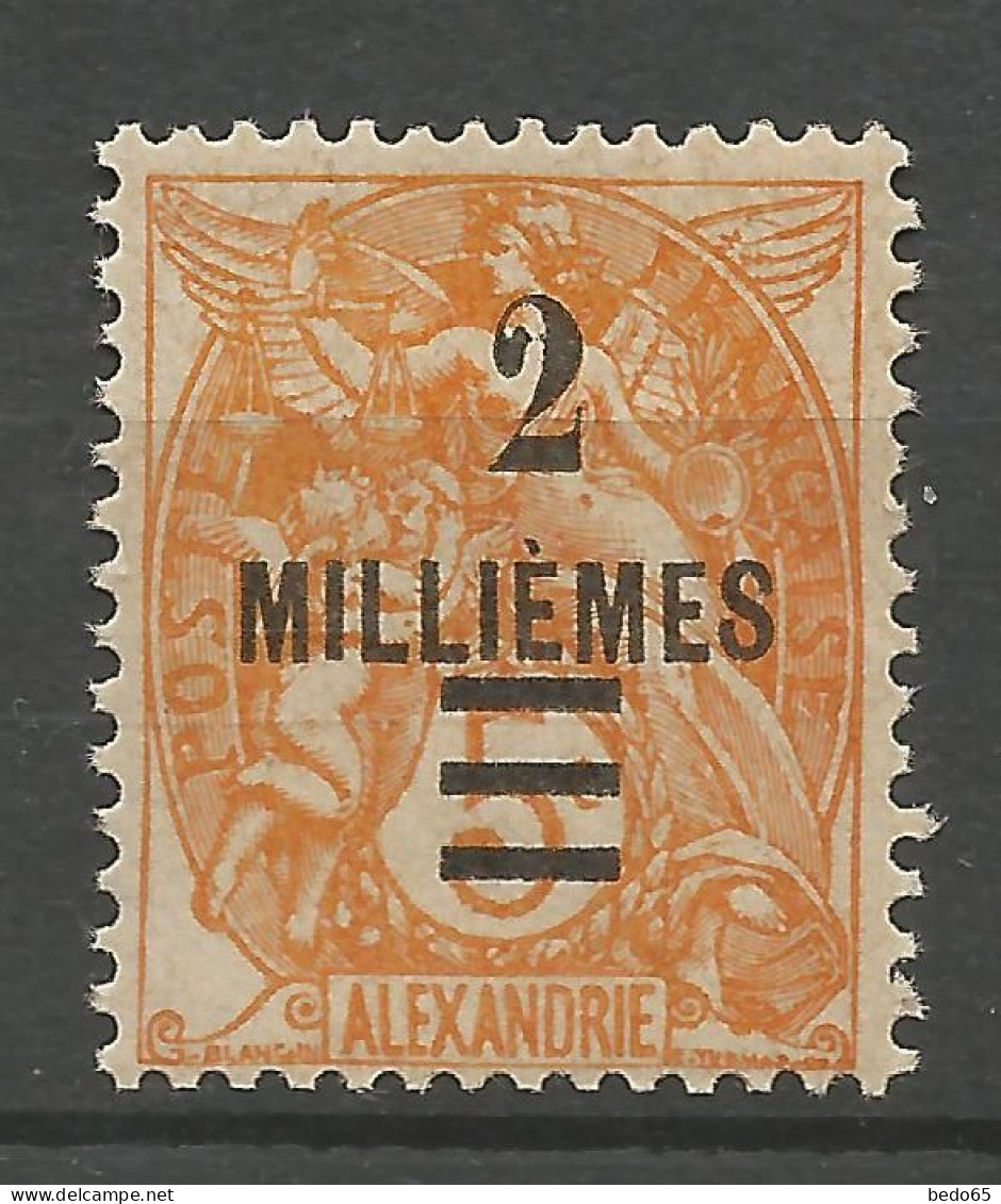 ALEXANDRIE N° 65 NEUF** SANS CHARNIERE NI TRACE  / Hingeless  / MNH - Unused Stamps