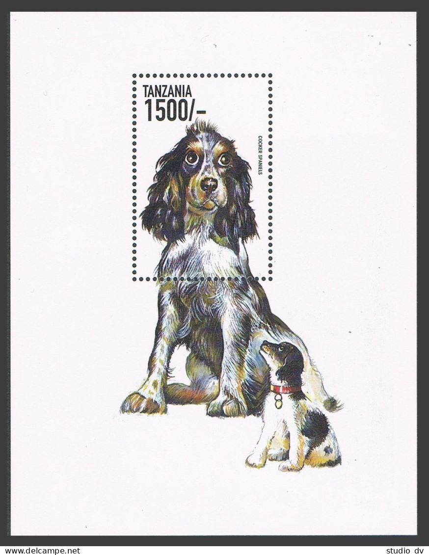 Tanzania 1829,MNH. Dogs 1999.English Cocker Spaniel. - Tanzania (1964-...)