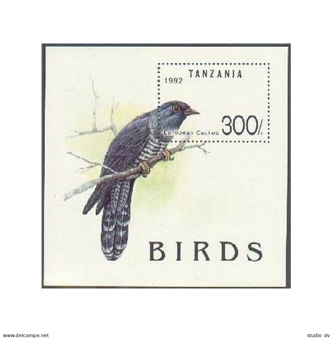 Tanzania 978-985,MNH.Mi 1315-1321,Bl.190. Birds: Starling, Canary, Bush, Cockoo, - Tanzania (1964-...)