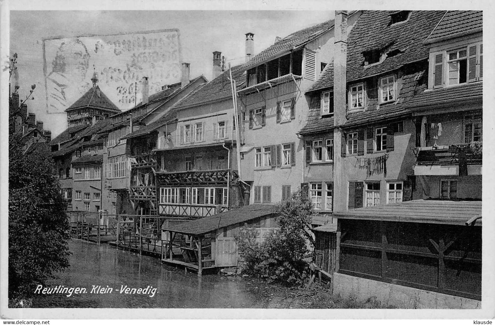 Reutlingen - Klein Venedig Gel.1937 - Reutlingen
