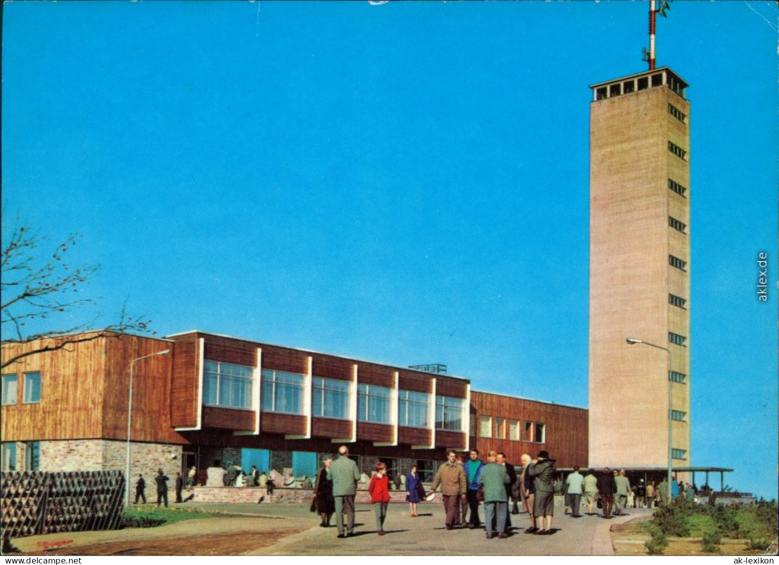 Oberwiesenthal HOG Fichtelberghaus Und Aussichtsturm 1975 - Oberwiesenthal