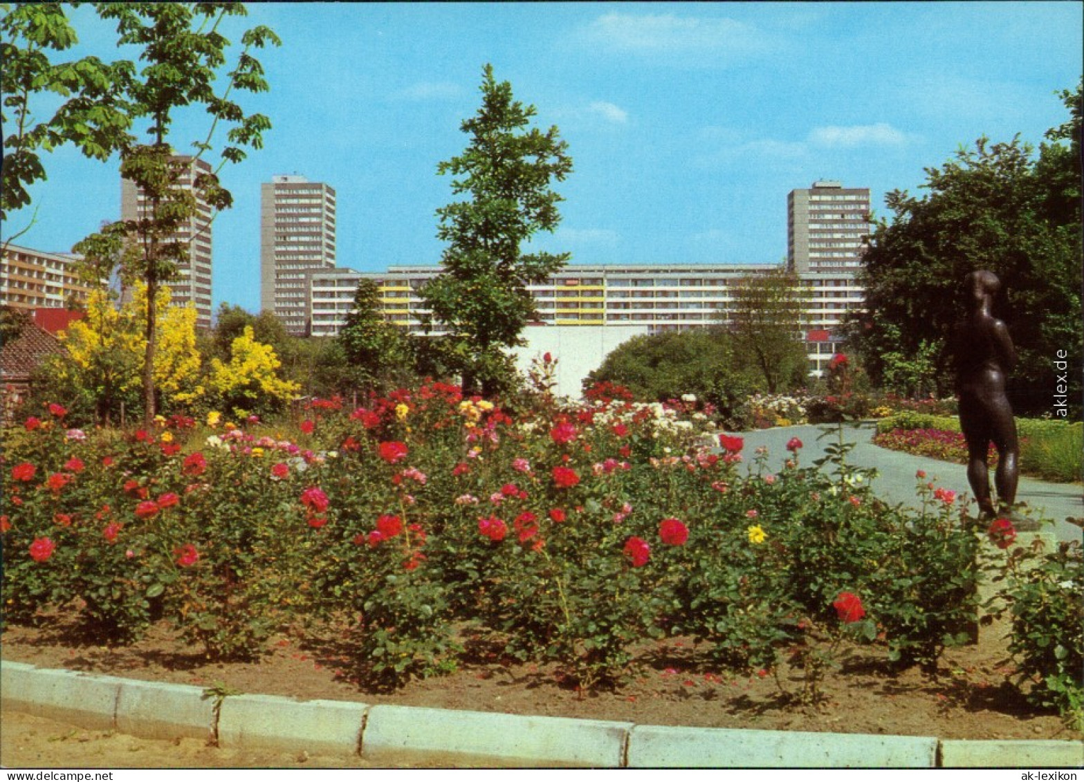 Frankfurt (Oder) Botanischer Garten Ansichtskarte 1983 - Frankfurt A. D. Oder