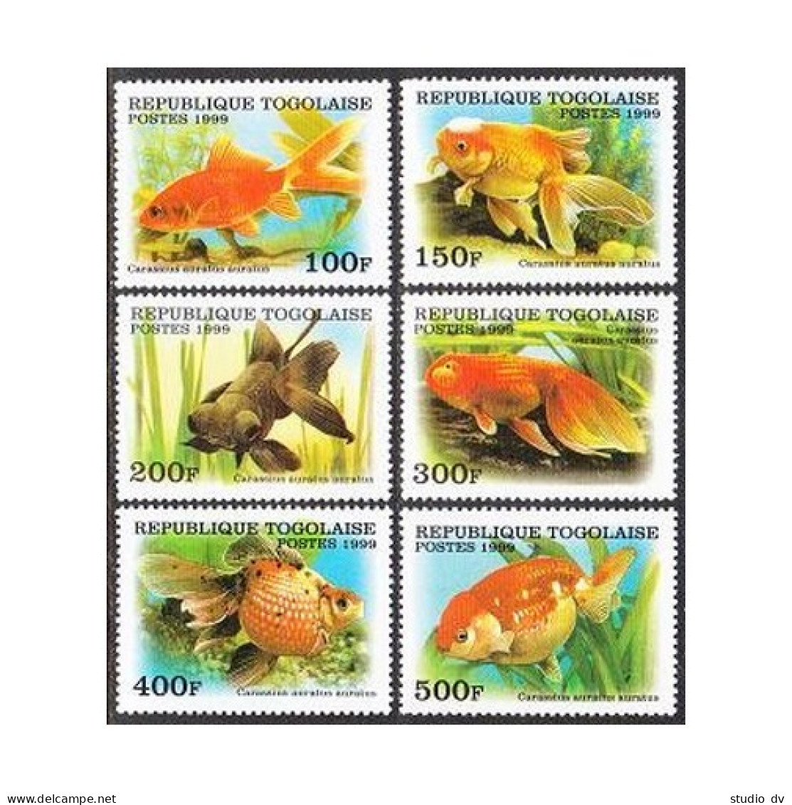 Togo 1894-1899, MNH. Goldfish 1999. - Togo (1960-...)