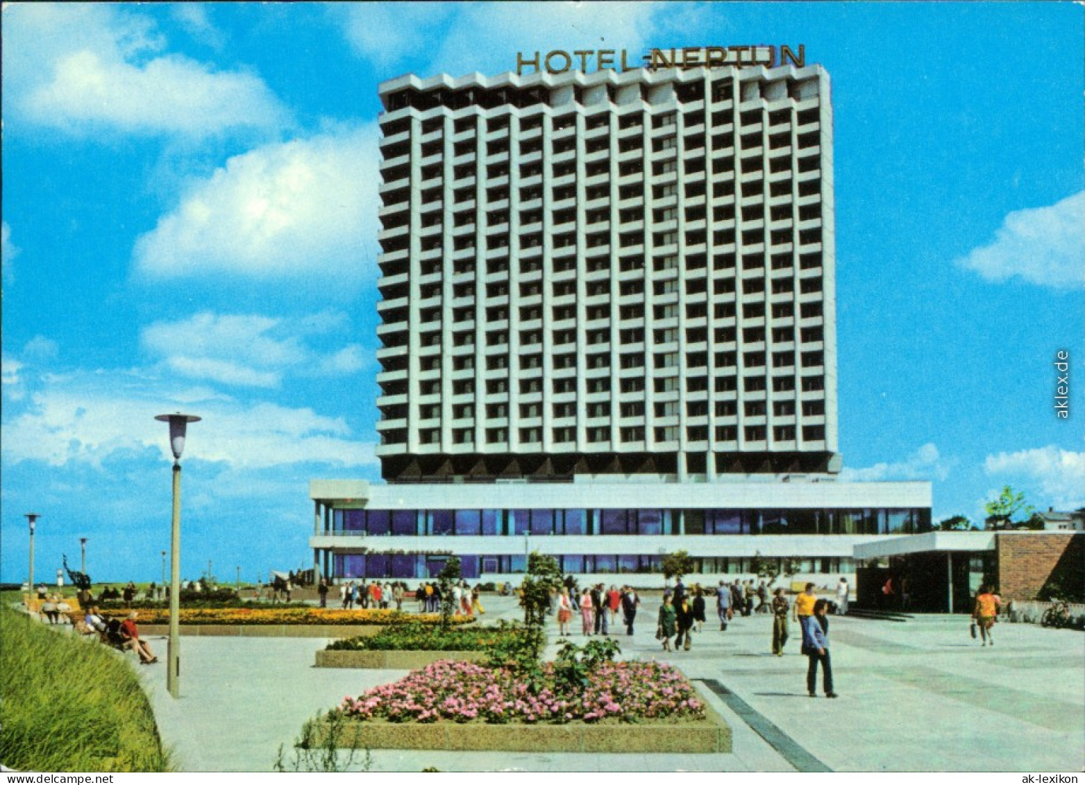 Ansichtskarte Warnemünde-Rostock Hotel Neptun 1983 - Rostock