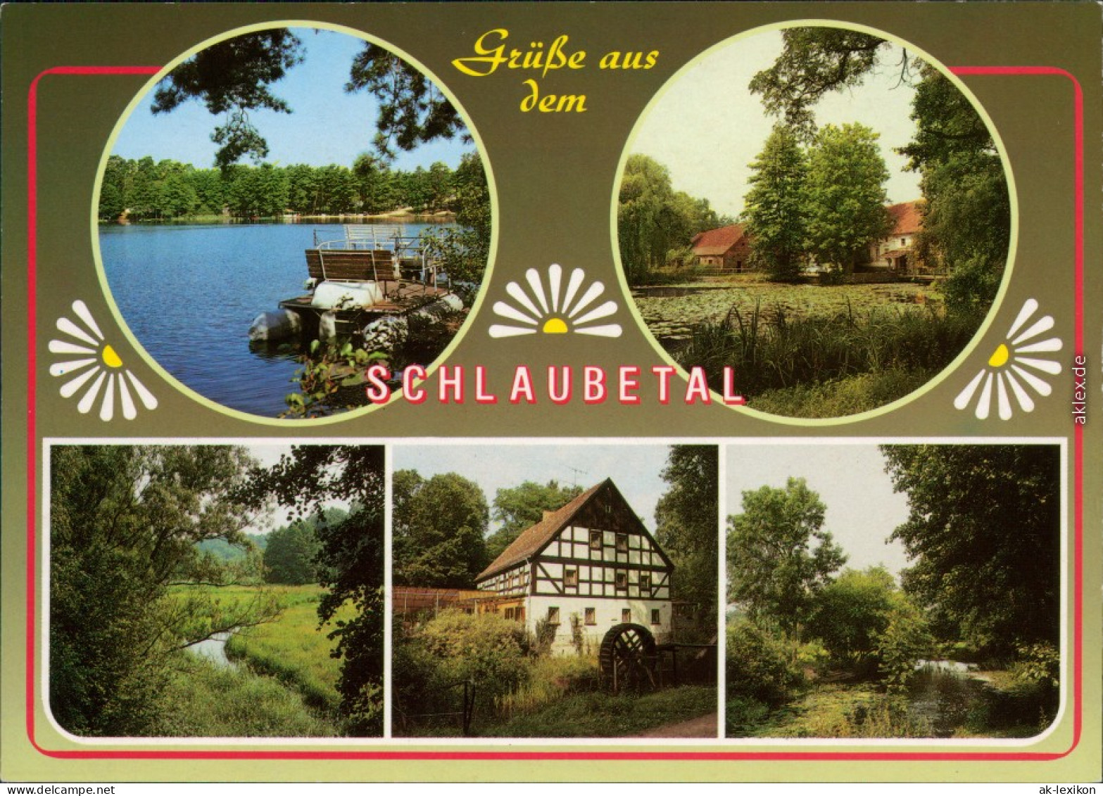 Schlaubetal Schervenzsee, Ragower Mühle, An Der Schlaube, Bremsdorfer Mühle 1995 - Sonstige & Ohne Zuordnung