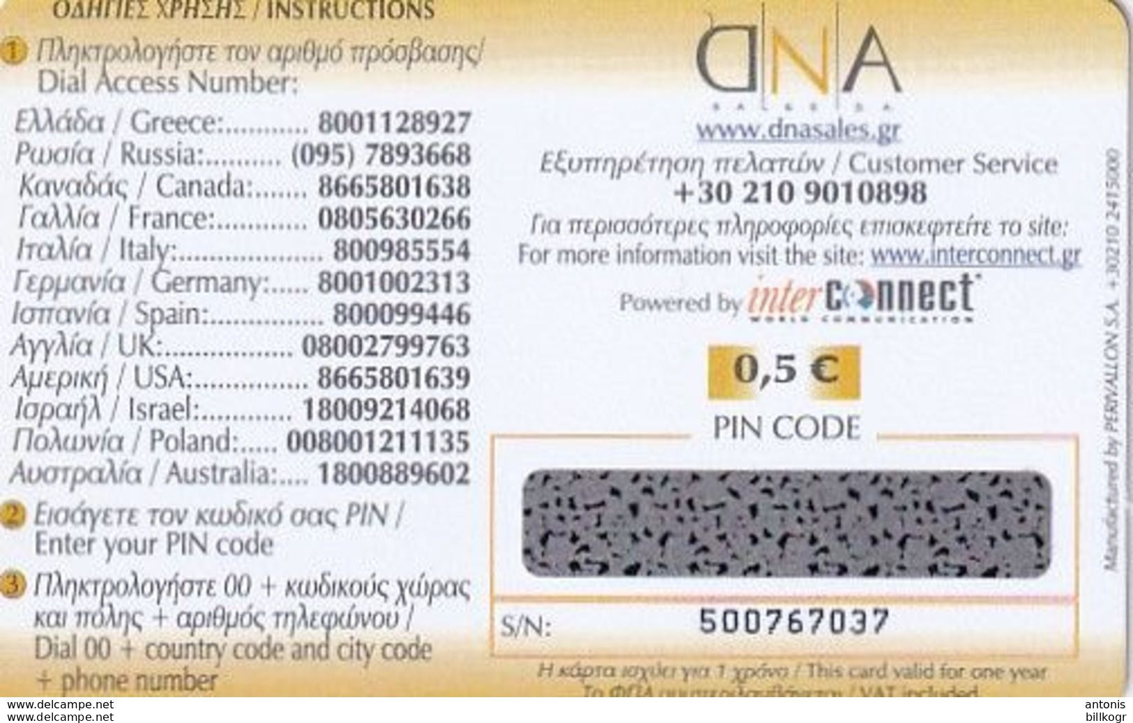 GREECE - Set Of 25 Cards, Olympics 1896-2004, DNA By Interconnect Promotion Prepaid Cards, Mint - Greece