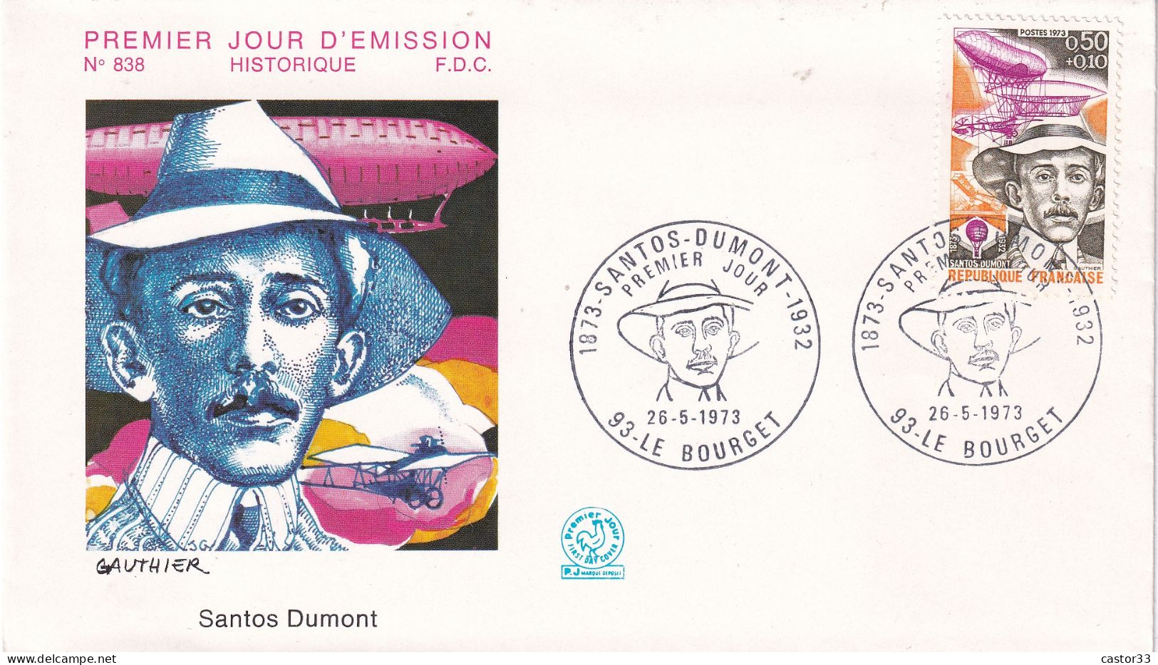 1er Jour, Santos Dumont - 1970-1979